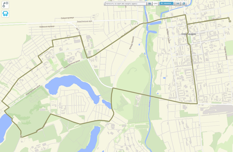 автобус 4 Олександрія