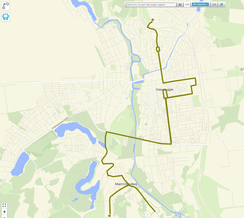 автобус 18/2 Олександрія